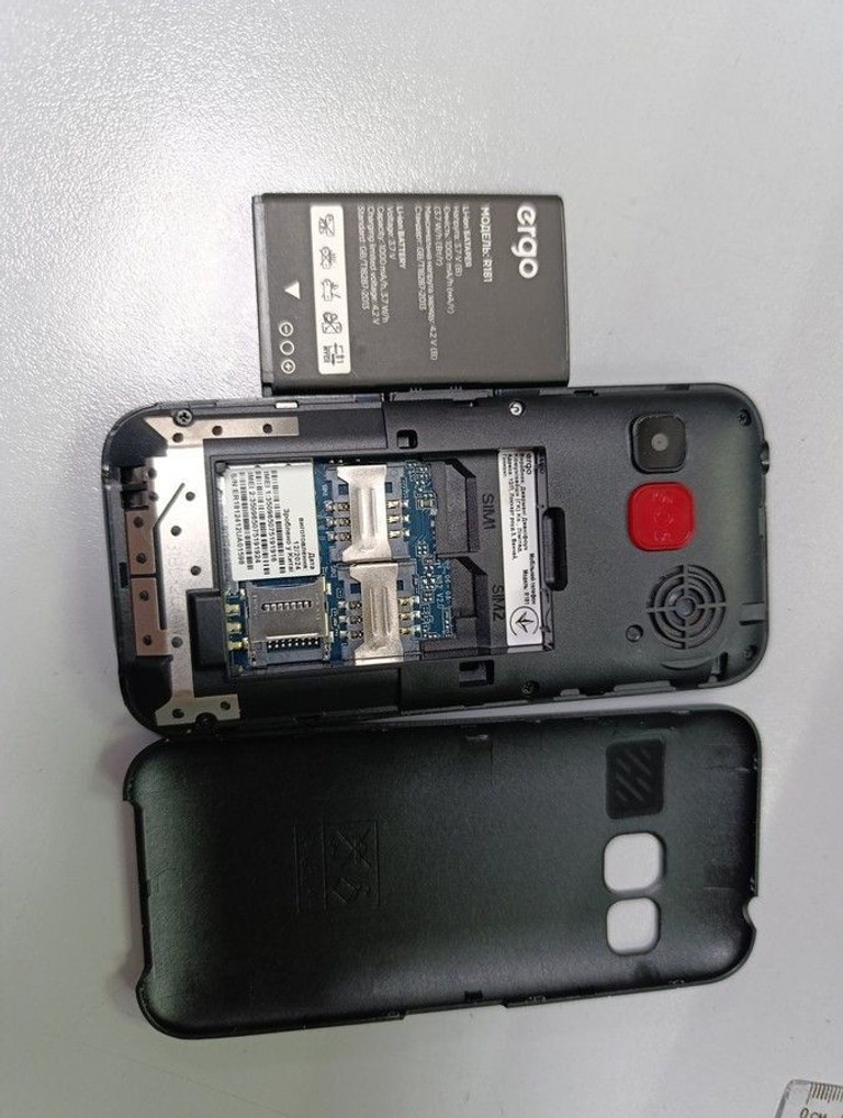 Купить Ergo R181 Dual Sim Black Б/У