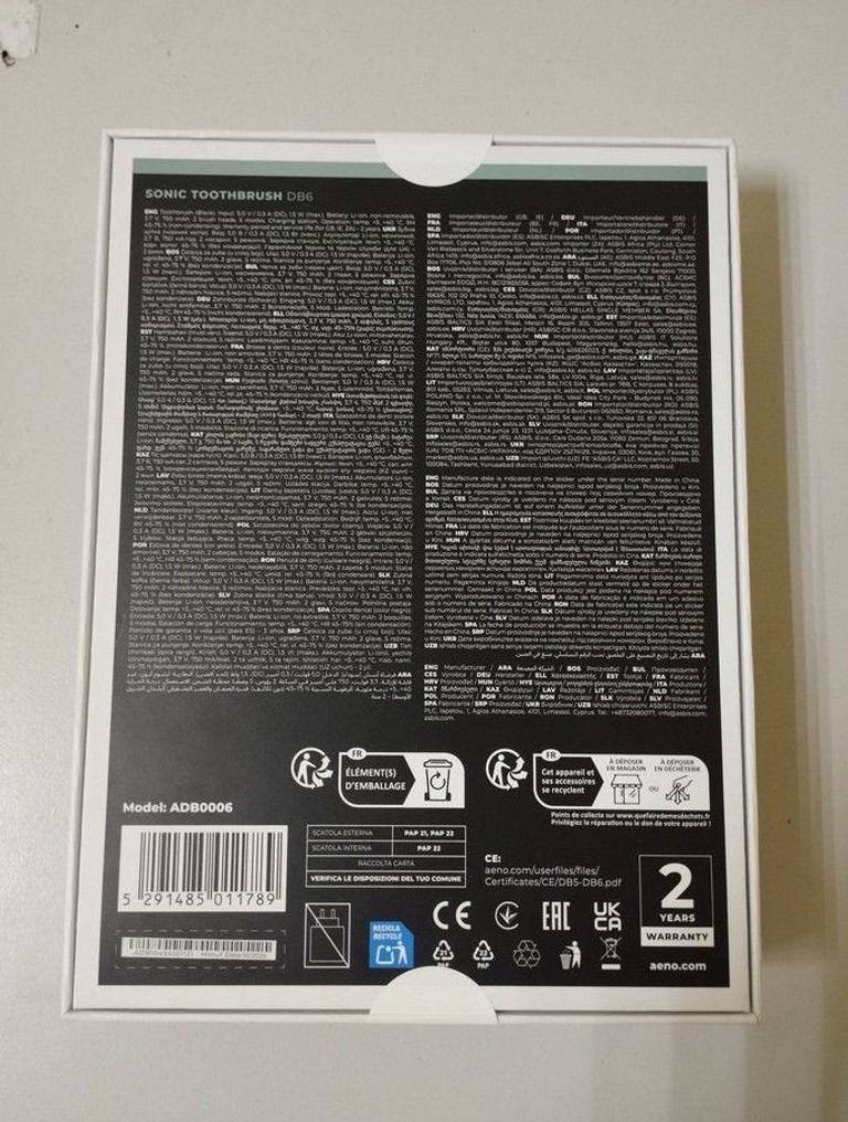 Оголошення Aeno DB6 Black (ADB0006) Б/У