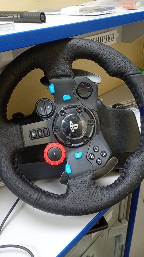 Купити Logitech g29 driving force racing wheel + g driving force shifter Б/У