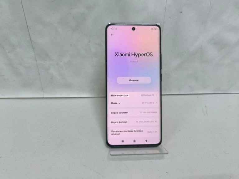 Купить Xiaomi Redmi Note 15 4G 8/256GB Black Б/У
