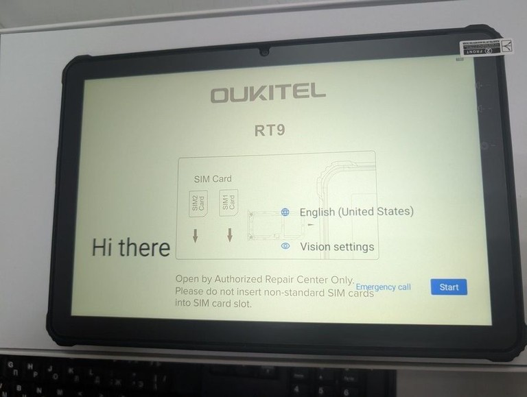 Оголошення Oukitel Pad RT9 6/256GB LTE Black Б/У