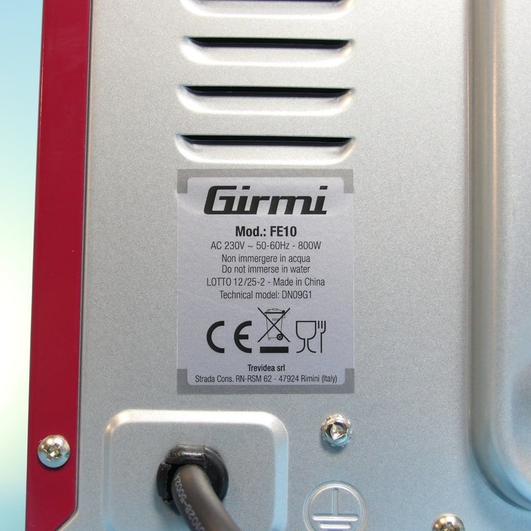 Girmi FE10 Ardente 10L. 800W. Код:null. Зображення 7