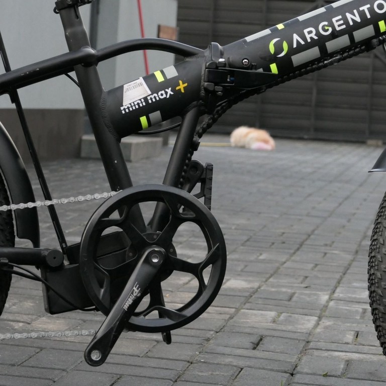 Argento Bike Minimax+ Gold: складаний електровелосипед для міста та бездоріжжя, запас ходу 25 км, 70 км. (без АКБ). Код:null. Изображение 9