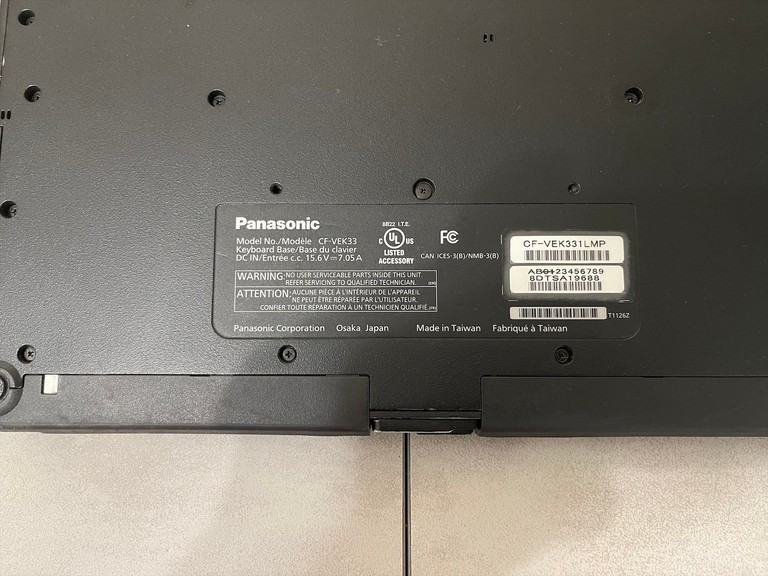 CF-VEK331 для захищених планшетів Panasonic Toughbook CF-33 Код:null. Зображення 6