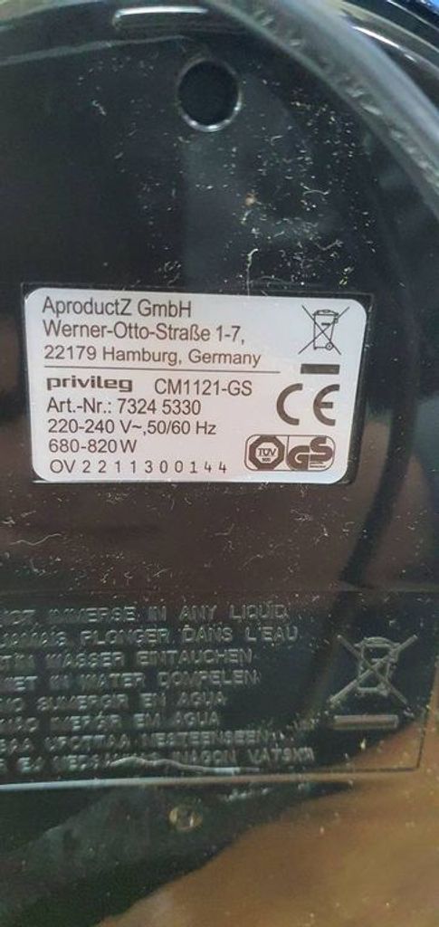 Privileg cm1121 gs