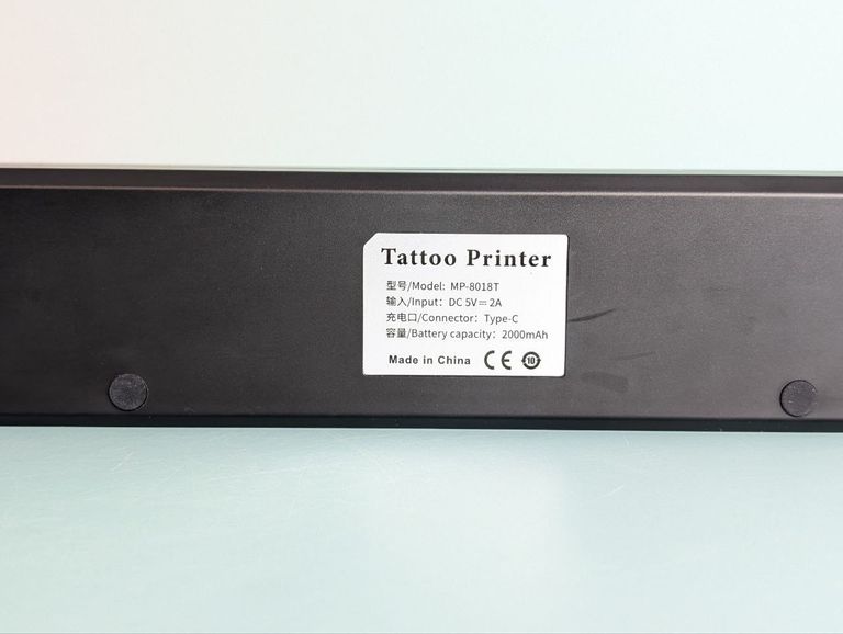Бездротовий термопринтер Tattoo printer MP-8018T. Для татуювання. Новий. Код:null. Изображение 6
