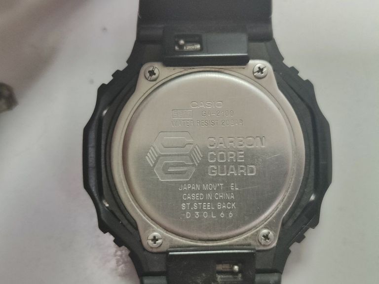 Дешево Casio G-SHOCK Classic GA-2100BCE-1AER з ломбарду