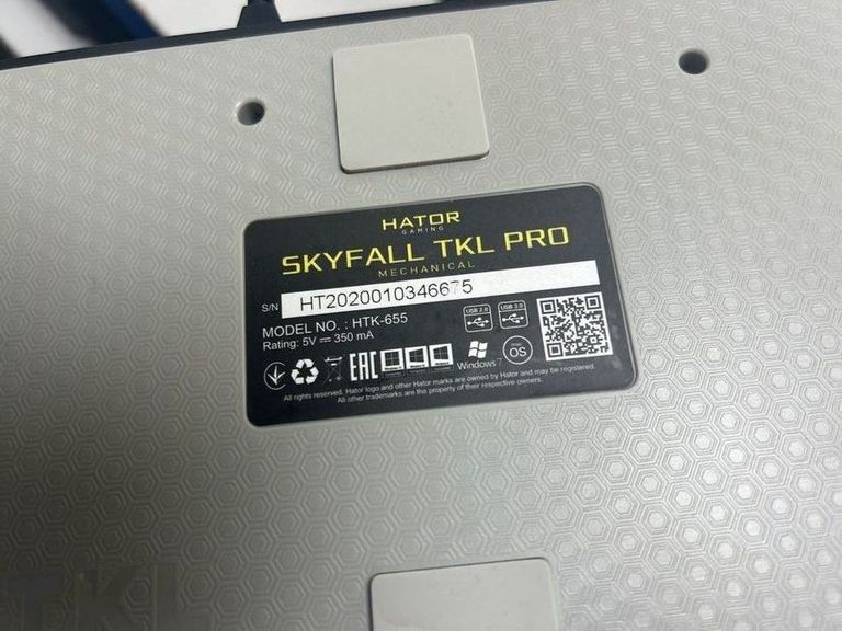 Объявление Hator Skyfall TKL PRO Black (HTK-655) Б/У