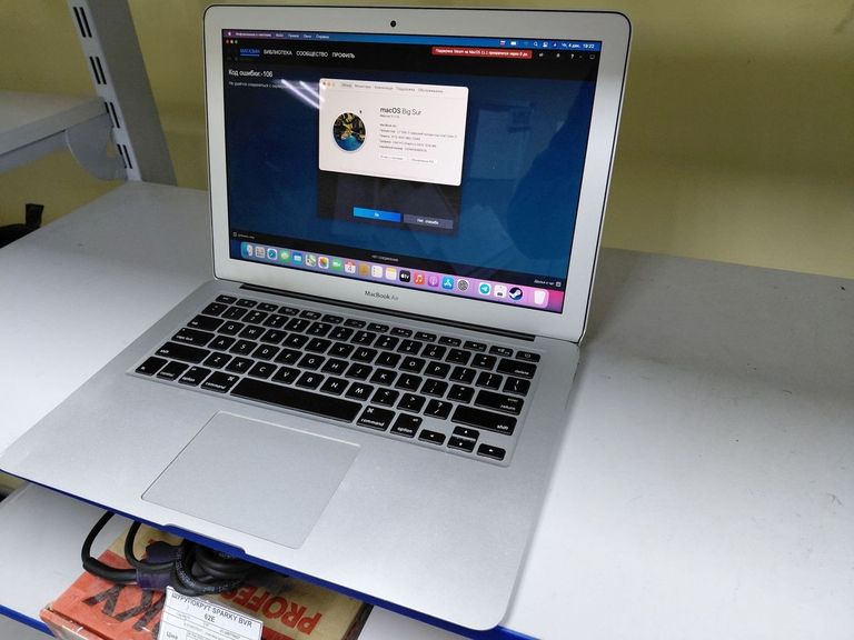 Купить Apple a1466/ core i7 1,7ghz/ ram8gb/ ssd512gb/ intel hd5000 Б/У