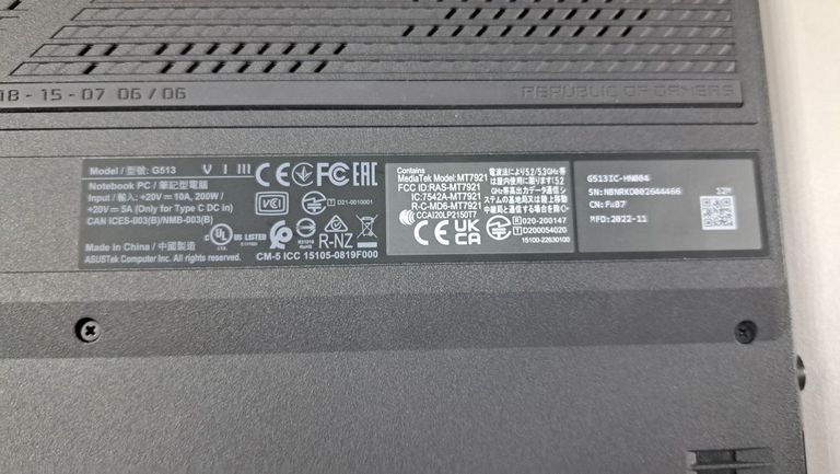 Asus 15/ryzen 7 4800h ddr4/16gb ddr4/hdd *відсутній/ssd 512 gb/geforce rtx3050 4gb Код:01-200843736. Зображення 6