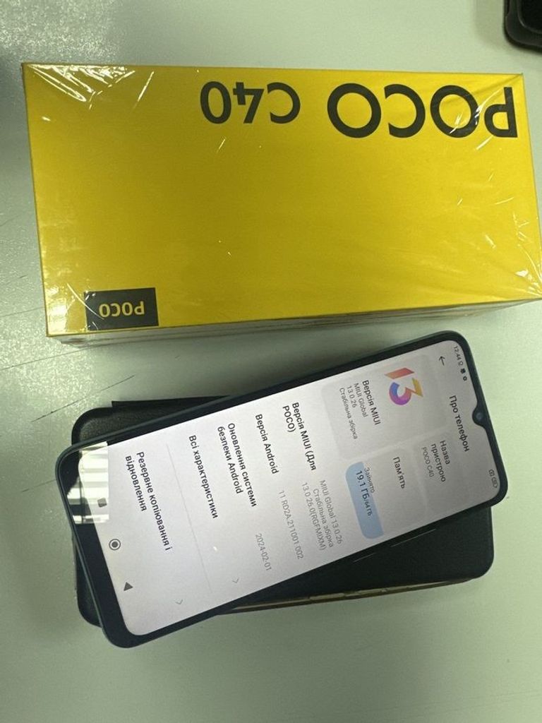 Дешево Xiaomi poco c40 4/64gb з ломбарду