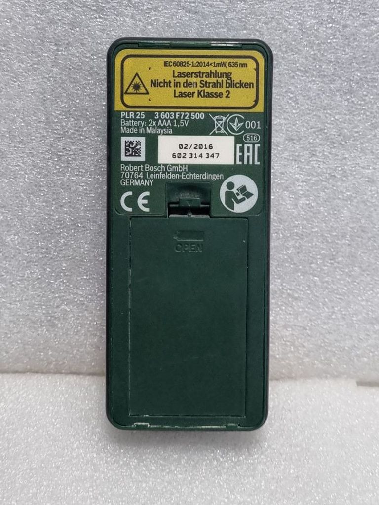 Оголошення Bosch PLR 25 Б/У