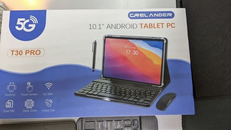 Розпродаж Crelander t30 pro 6/128gb, продавець Техноскарб