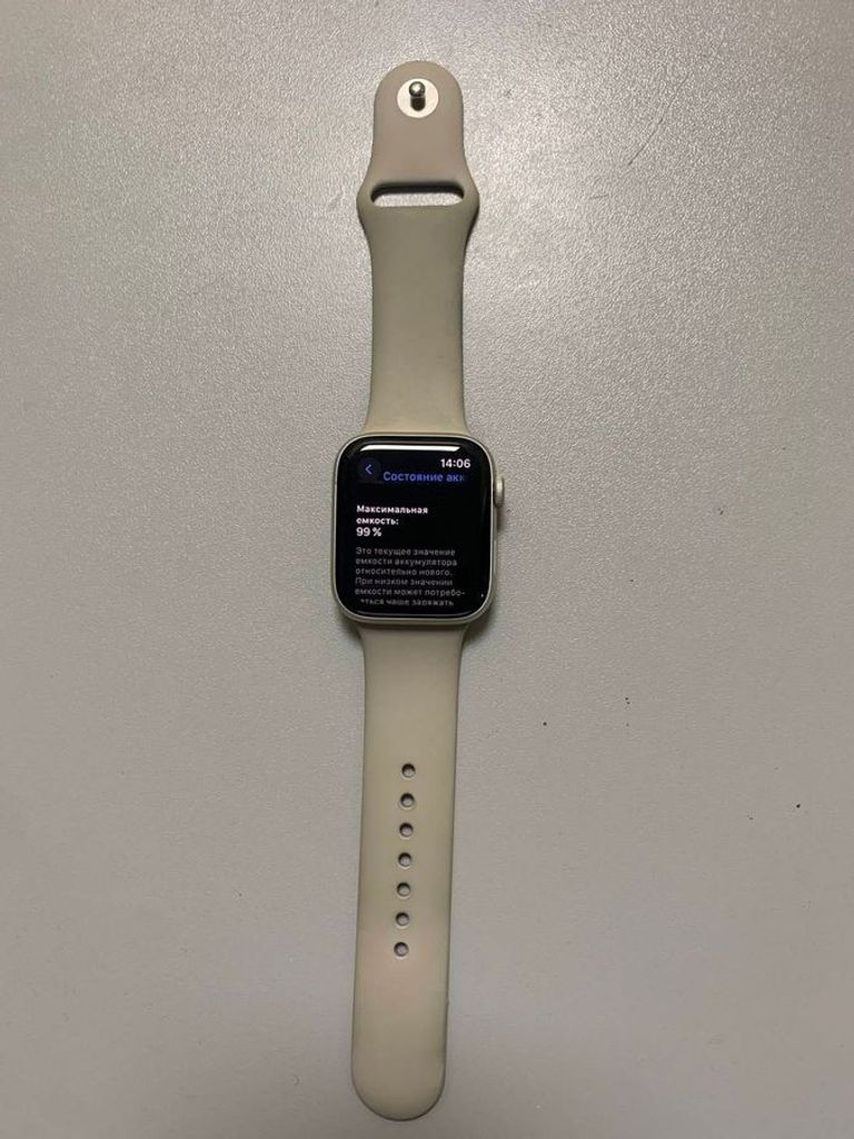 Купить Apple watch se 2 gps 44mm aluminium case Б/У