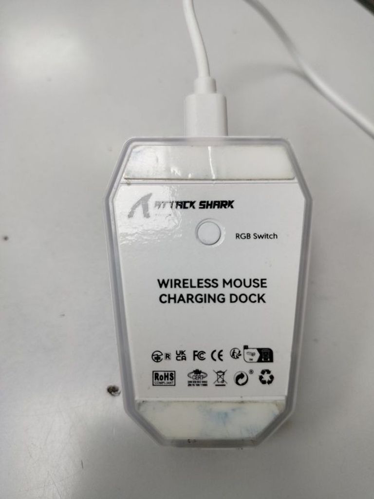 Дешево Attack shark X11 Wireless Gaming Mouse with Charging Dock White з ломбарду