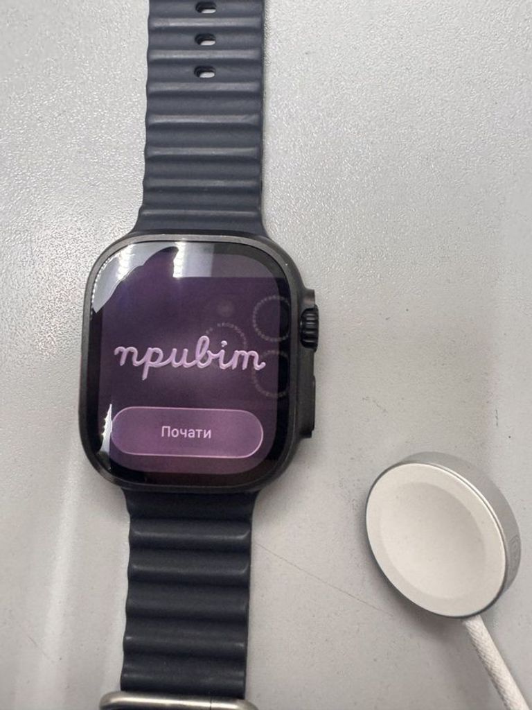 Купити Apple watch ultra 2 gps + cellular 49mm titanium case Б/У