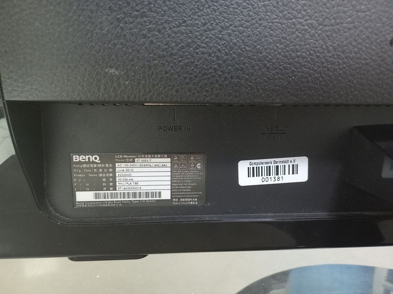 Дешево Benq e2220hdp з ломбарду