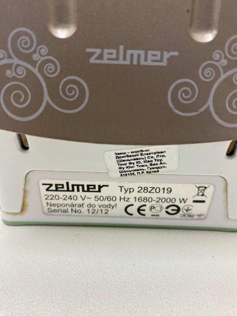 Zelmer 28z019 zir1125t Код:01-200898719. Изображение 5