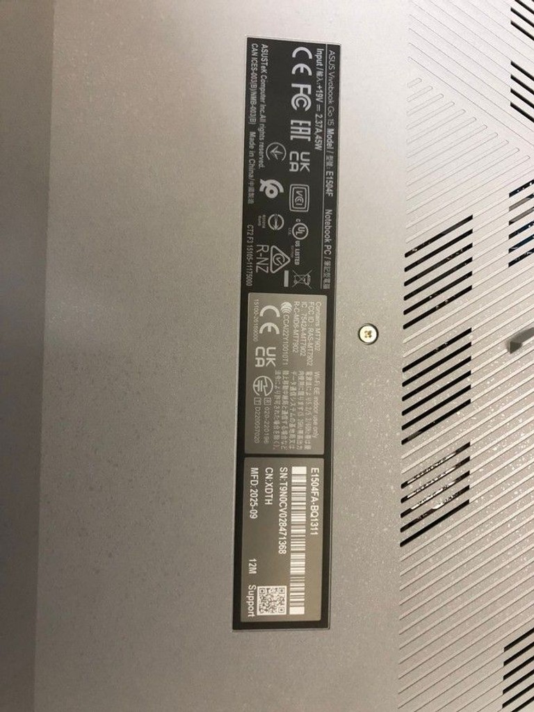Дешево Asus 15/ryzen 5 7520u ddr5/16gb ddr5/ssd 512 gb/*інтегрована з ломбарду