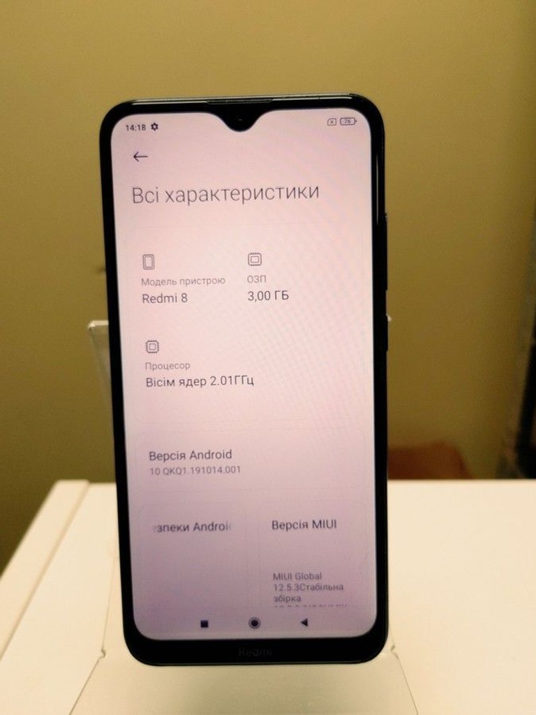 Оголошення Xiaomi Redmi 8 3/32GB Blue Б/У