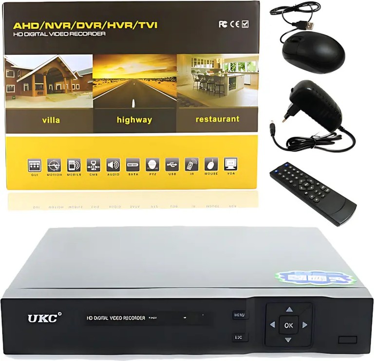 Купити BNC/V-OUT 4 канальный UKC CAD 1204 AHD 4 cam черный BNC/V-OUT 4 канальный UKC CAD 1204 AHD 4 cam черный Б/У