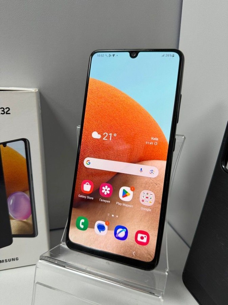 Оголошення Samsung Galaxy A32 4/64GB Black (SM-A325FZKD) Б/У