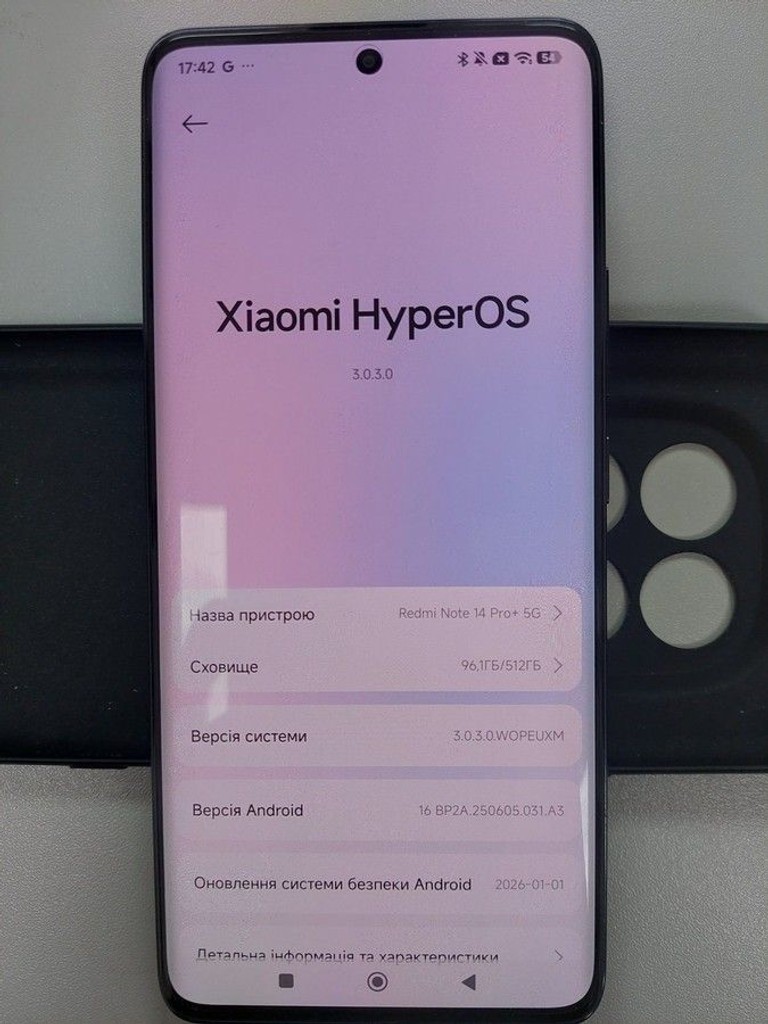 Купити Xiaomi redmi note 14 pro 5g 12/512gb Б/У