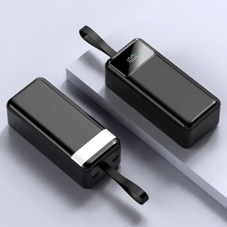 KPG-402 40000 мАч чорний з ліхтариком, 2 USB, microUSB та Type-C Код:null. Изображение 5
