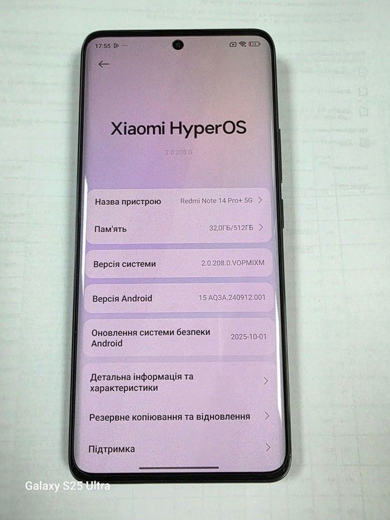 Дешево Xiaomi redmi note 14 pro+ 5g 12/512gb з ломбарду