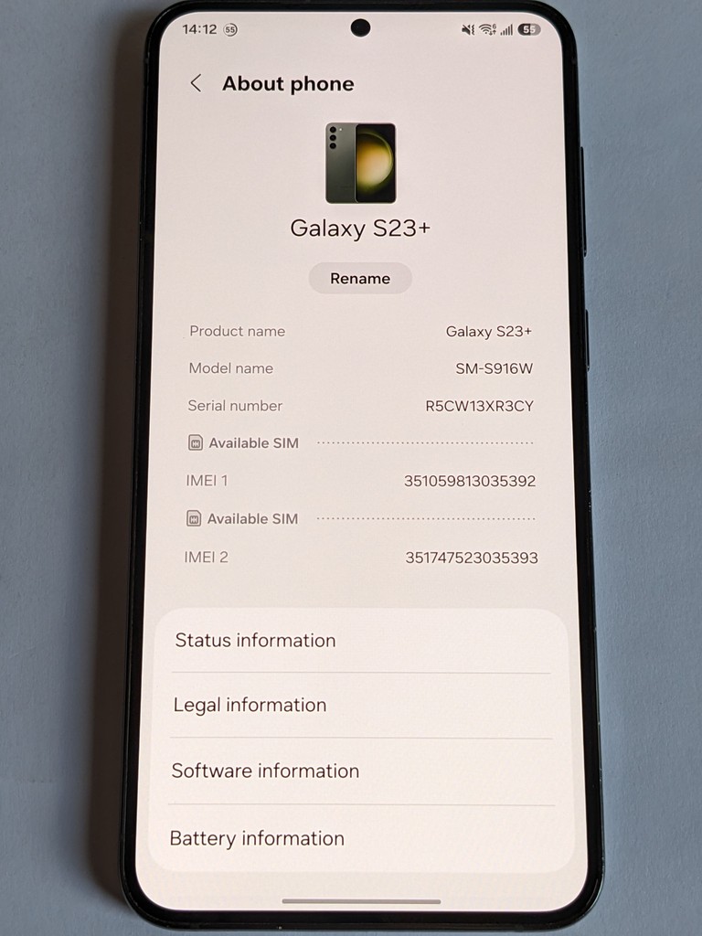 Samsung Galaxy S23+ 8/256GB Green (SM-S916BZGD) Код:null. Изображение 8