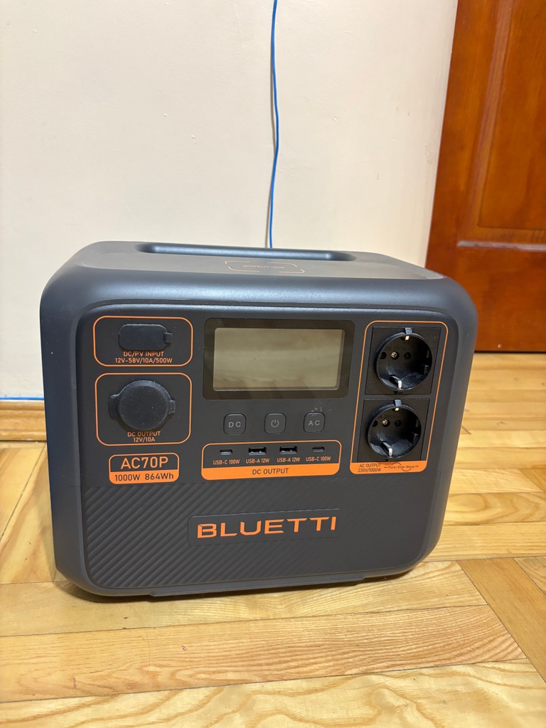 Объявление Bluetti AC70P 864Wh 1000W Б/У