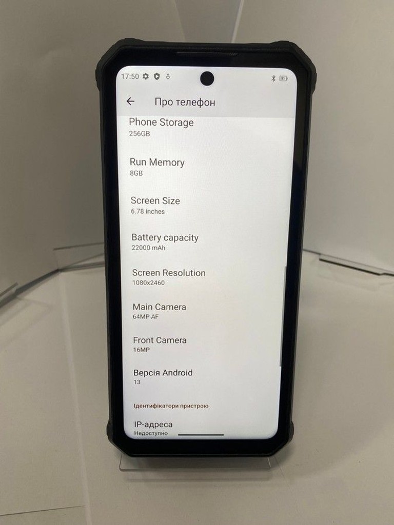 Oukitel WP19 Pro 8/256GB black Код:01-201107032. Изображение 6