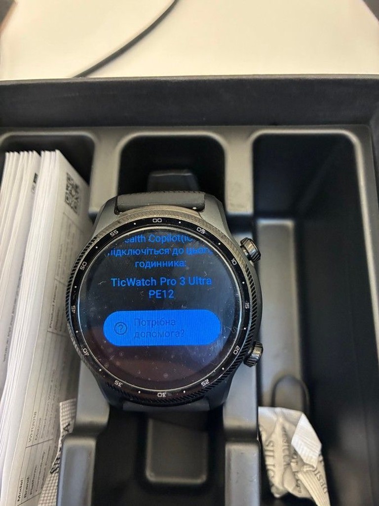 Дешиво Mobvoi ticwatch pro 3 ultra gps shado с ломбарда