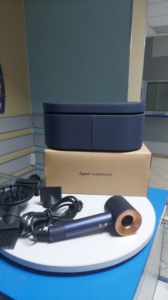 Купити Dyson HD07 Supersonic Prussian Blue/Rich Copper (412525-01) Б/У