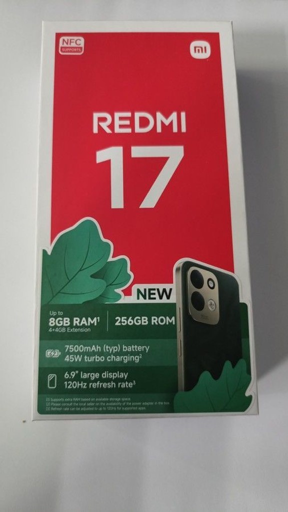 Купить Xiaomi Redmi 17 5G 4/256GB Black Б/У