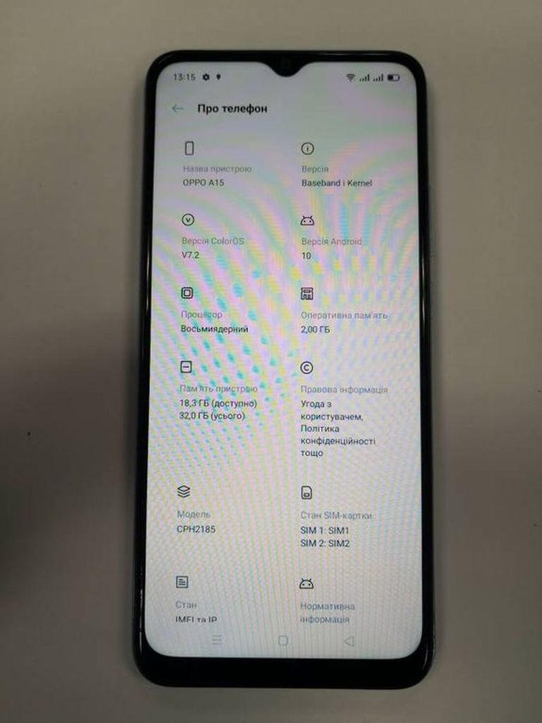 Oppo a15 2/32gb