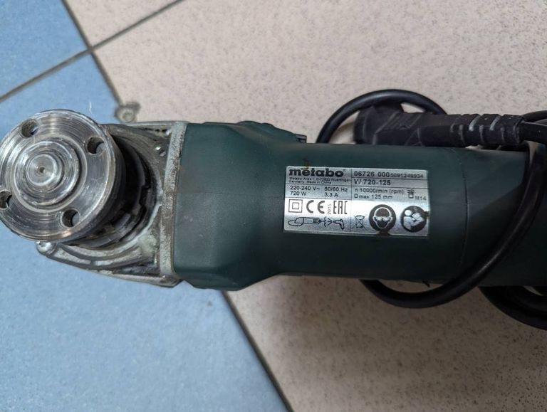 Оголошення Metabo w 720-125 Б/У
