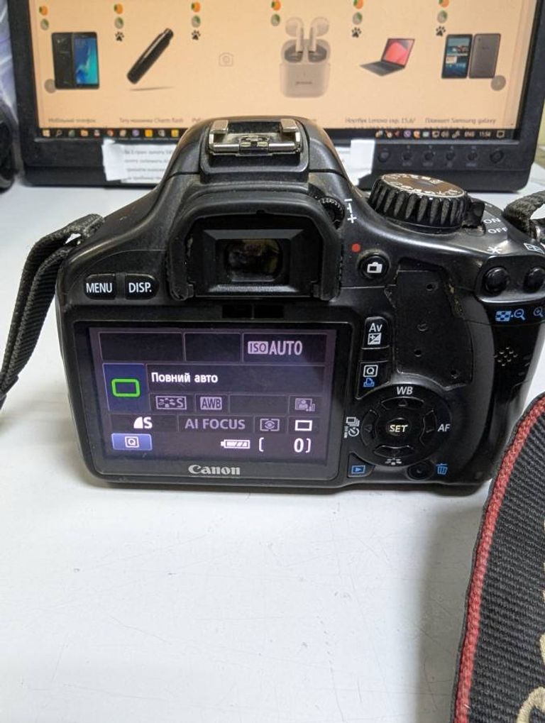 Canon eos 550d +efs 18-55mm 3.5-5.6 is Код:01-200381996. Зображення 5