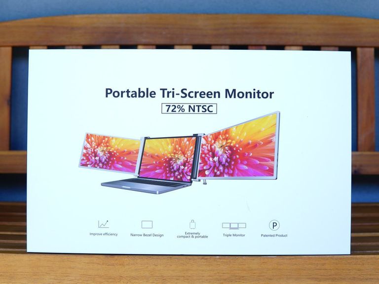 Объявление 15,6 дюймовий портативний монітор Portable Tri-Screen. Новий. Б/У