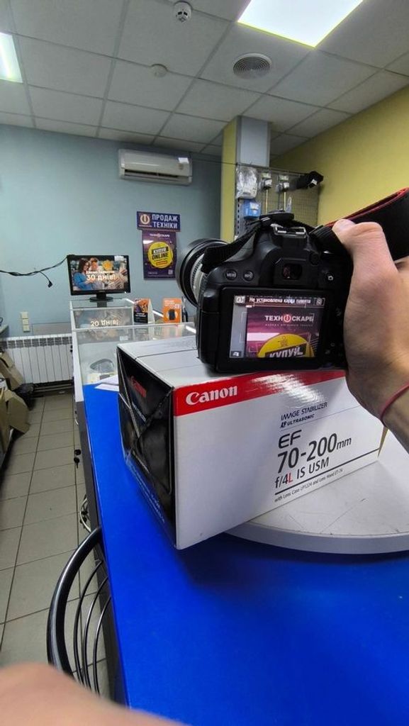 Canon ef 70-200mm f/4l is ii usm Код:01-200627711. Изображение 6