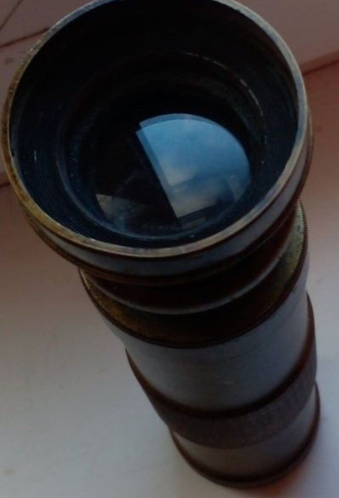 Дешиво Редкий антикварный объектив Rapid с ломбарда