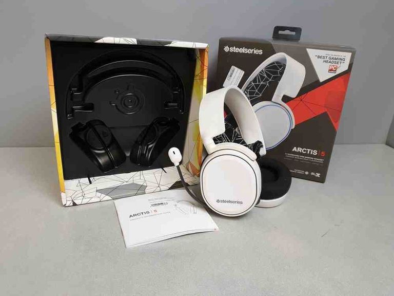 Объявление Steelseries Arctis 5 2019 Edition White (61507) Б/У
