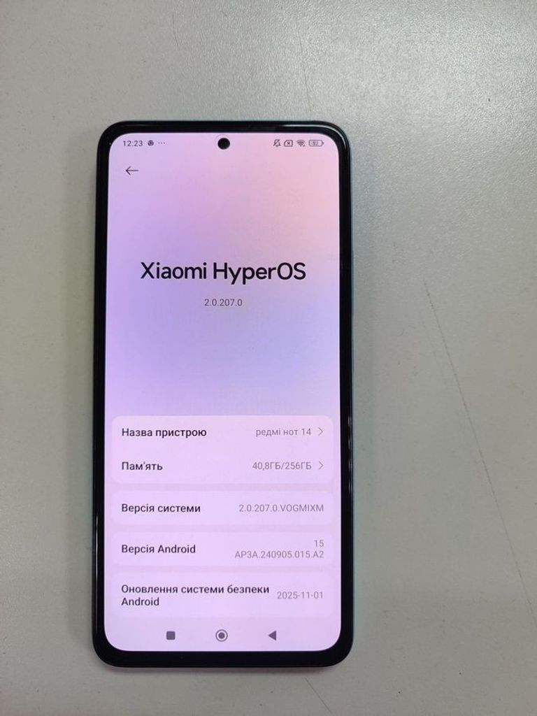 Купить Xiaomi Redmi Note 14 8/256GB Ocean Blue Б/У