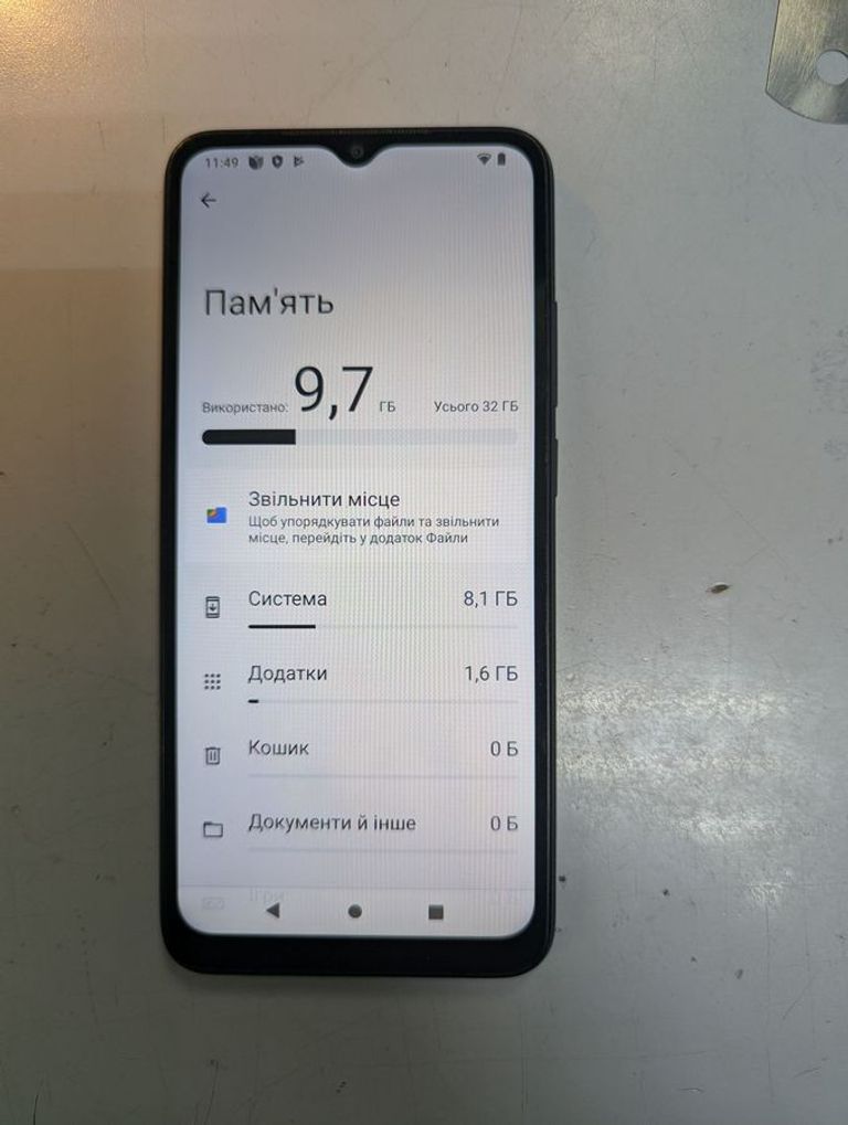 Оголошення Xiaomi Redmi A1 2/32GB Black Б/У