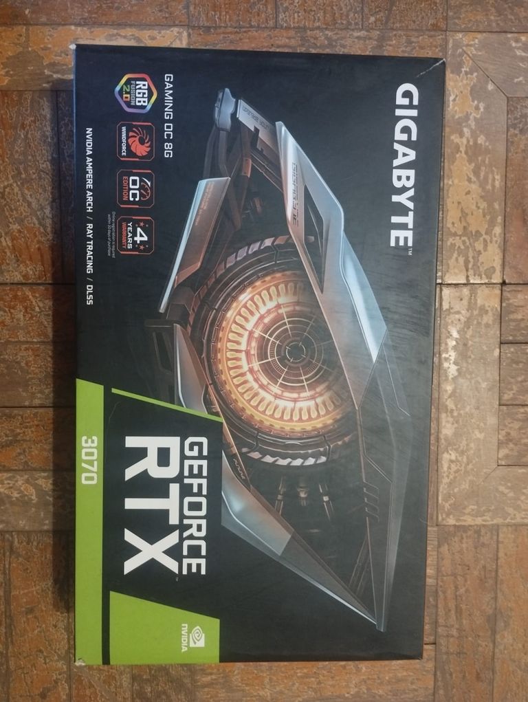 Купить Gigabyte GeForce RTX 3070 GAMING OC 8G rev. 2.0 (GV-N3070GAMING OC-8GD rev. 2.0) Б/У