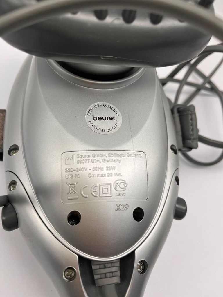 Beurer MG 70 Код:01-200831389. Изображение 6