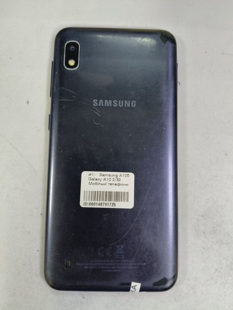 Объявление Samsung a105f galaxy a10 2/32gb Б/У