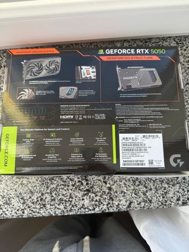 Nividia RTX 5050 8 GB Код:null. Зображення 4