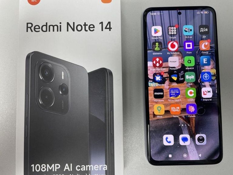 Оголошення Xiaomi redmi note 14 8/256gb Б/У