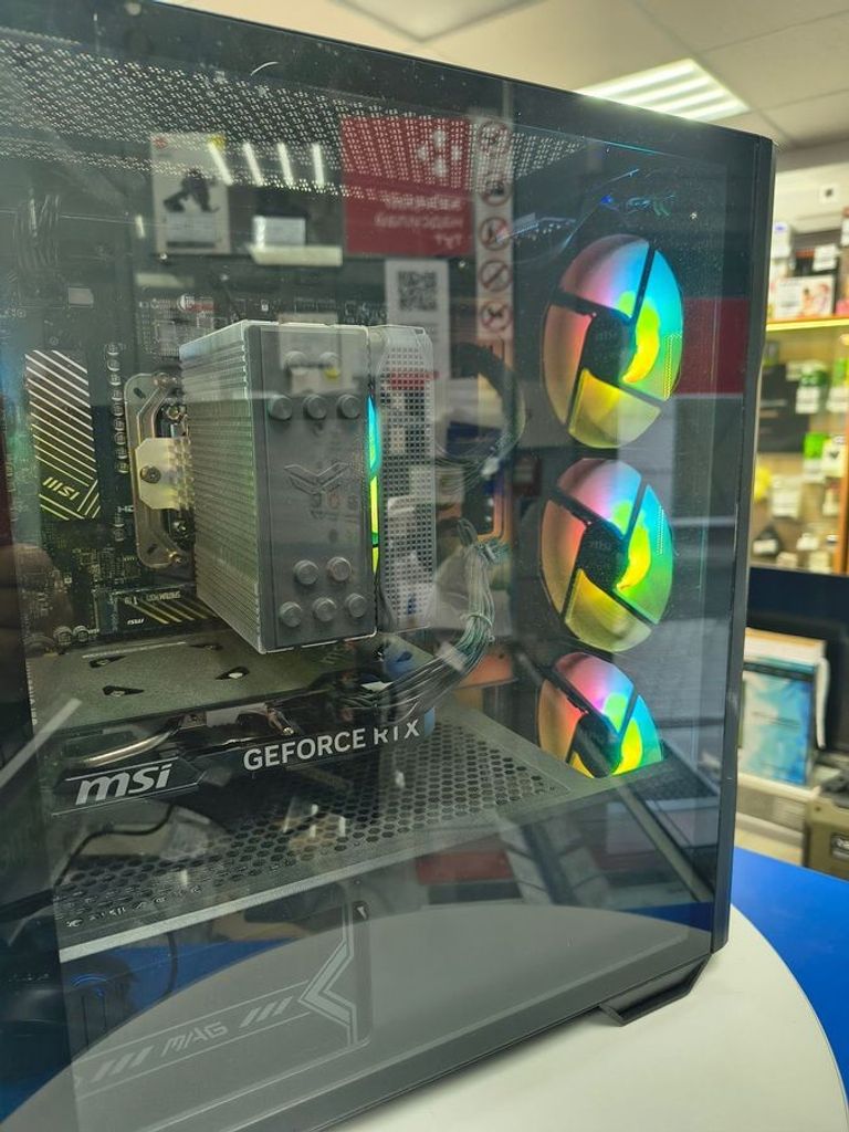 Пк amd ryzen 5 7500f/ram 32 gb/hdd відсутній/ssd 1000 gb/nvidia rtx 4060 (geforce) 8gb gddr6 128bit Код:01-200910296. Зображення 6